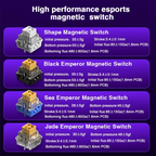 AULA HERO 68HE Magnetic Switch Keyboard RGB Gaming Mechanical Keyboard Rapid Trigger 8K Return Wired Esports Custom Keyboard