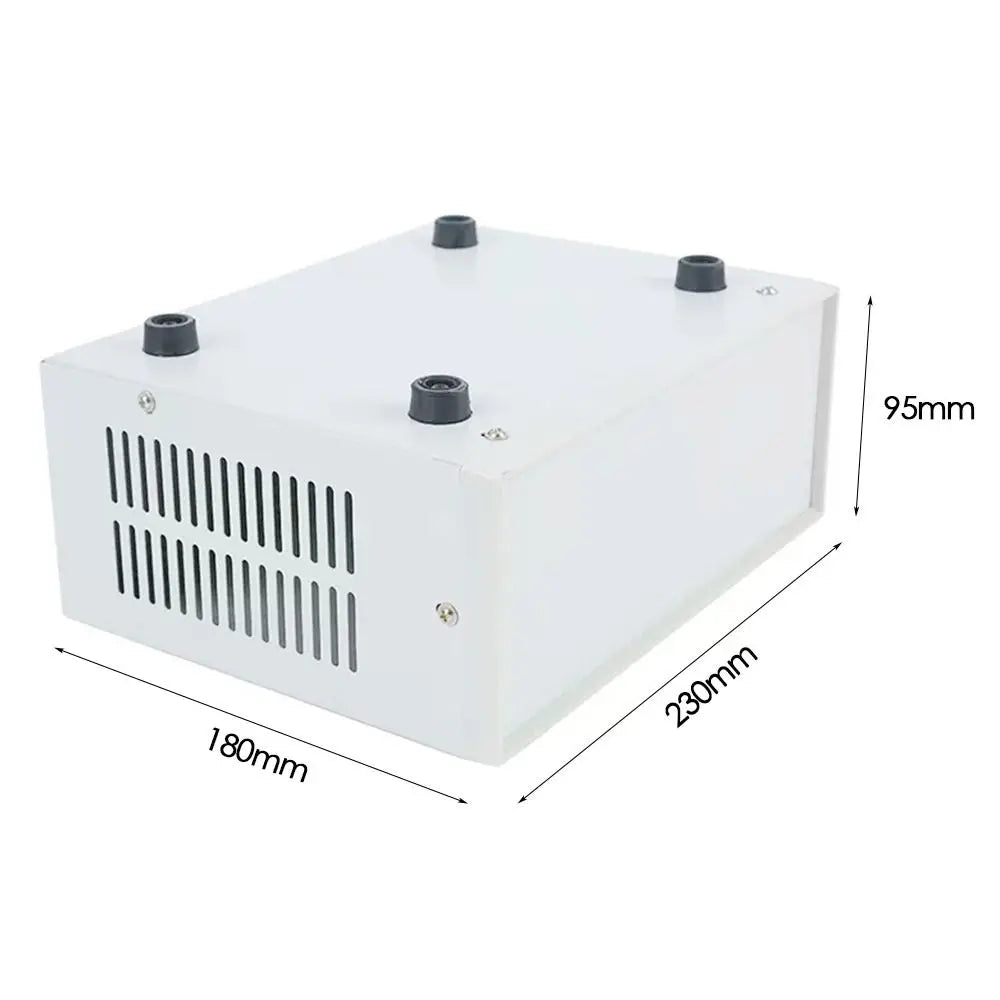 Metal Enclosure Project Case DIY Junction Box Electronics Enclosure Box Outdoor Indoor Electronic Module Instrument Housing Box