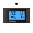 20A/50A/100A/200A Digital Meter DC8-100V Voltmeter Ammeter LCD 4-in-1 DC Voltage Current Power Energy Detector Amperimetro Shunt