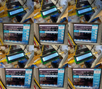 100Mhz-8Ghz RF Power Meter 24Bit ADC High precision USB Type-C FOR Ham Radio Amplifier 868M 900M 1.2G 1.5G 2.4G 5.8G Detector