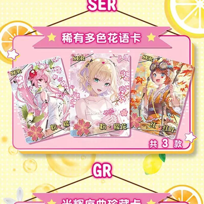 2025 New Goddess Story Card Booster Box Trading Collection Cards (NS1-14) TCG CCG SSR Child toy