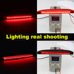 1pc Car Red Third Brake Light Centre High Mount Auto Stop Lamp Smoked RED Lens for Renault Clio II MK2 1998-2005 OEM:7700410753