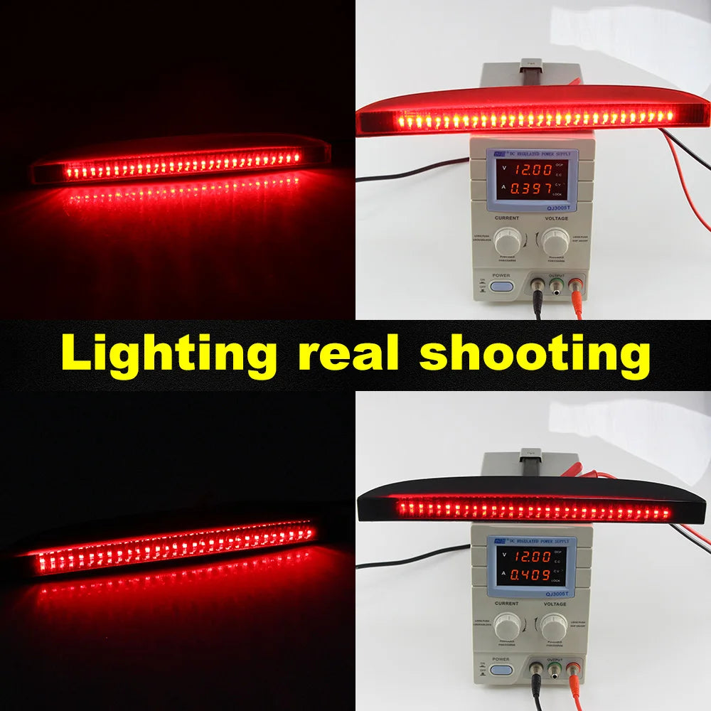 1X Car LED High Mount Rear Third Brake Light Stop Signal Lamp Red Lamp for Renault Clio II 1998-2005 7700410753