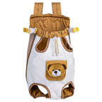 Breathable Cat Backpack Carrier, Hands-Free Foldable Pet Travel Bag, Water-Resistant, Sizes S-XL