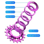 TANKE Single Speed Flywheel Conversion Kit HG Cassette Cog 7075 Aluminum 15T-18T