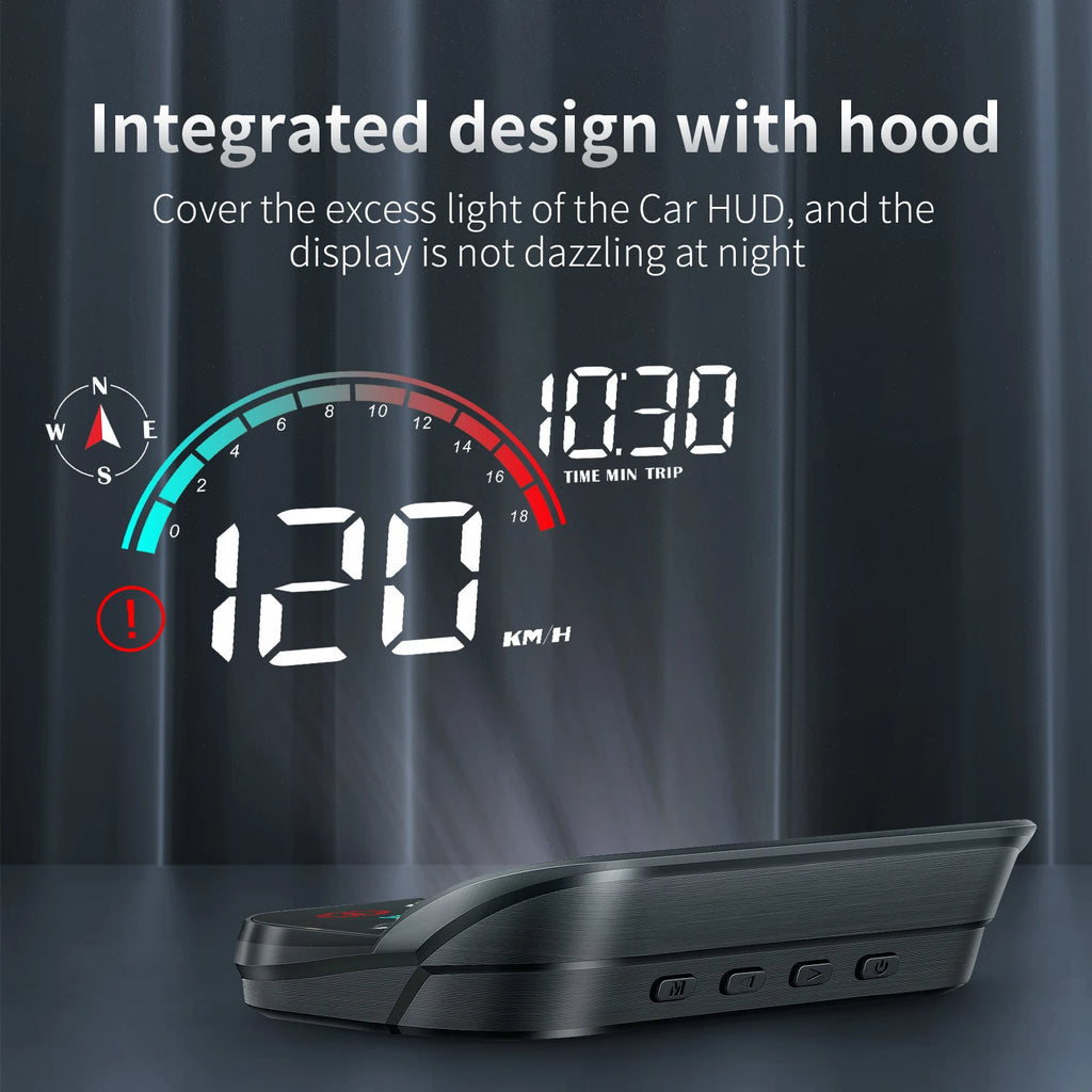AD M22 GPS HUD For All Cars Head Up Display Universal Digital GPS Speedometer LCD Projection On Glass Windshield Projector Speed