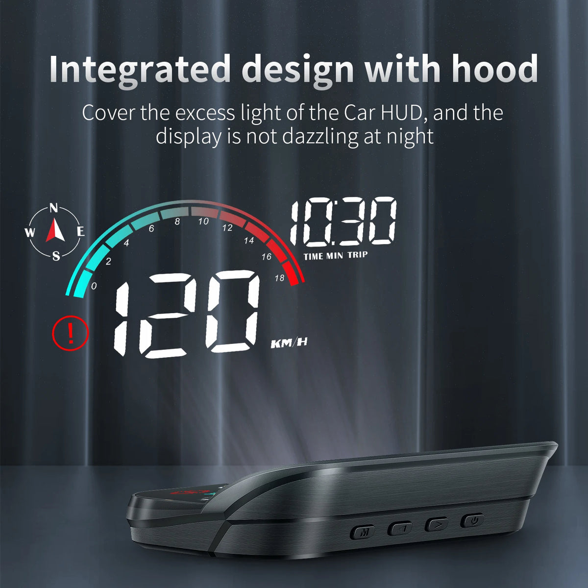 AD M22 GPS HUD For All Cars Head Up Display Universal Digital GPS Speedometer LCD Projection On Glass Windshield Projector Speed