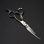 Nepurlson 6 Inch 440C Stainless Steel Professional Hair Scissors Barber Cutting Scissor Hairdressing Set