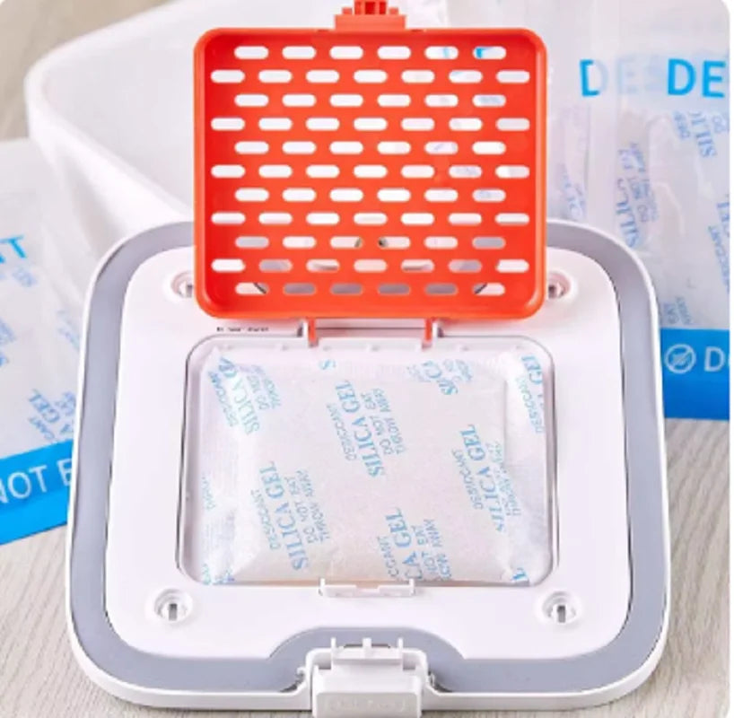 PETKIT Replaced esiccant Preservative Moisture-proofing agent for Smart Feeders -5 Packs transparent silica gel beads