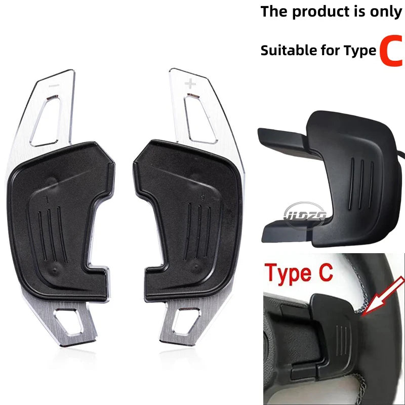 Car Steering Wheel Paddle Shift Extend Shifter Sticker For VW Golf 7 GTI MK7 GTE GTD RLINE Volkswage POLO Scirocco Sagitar GLI