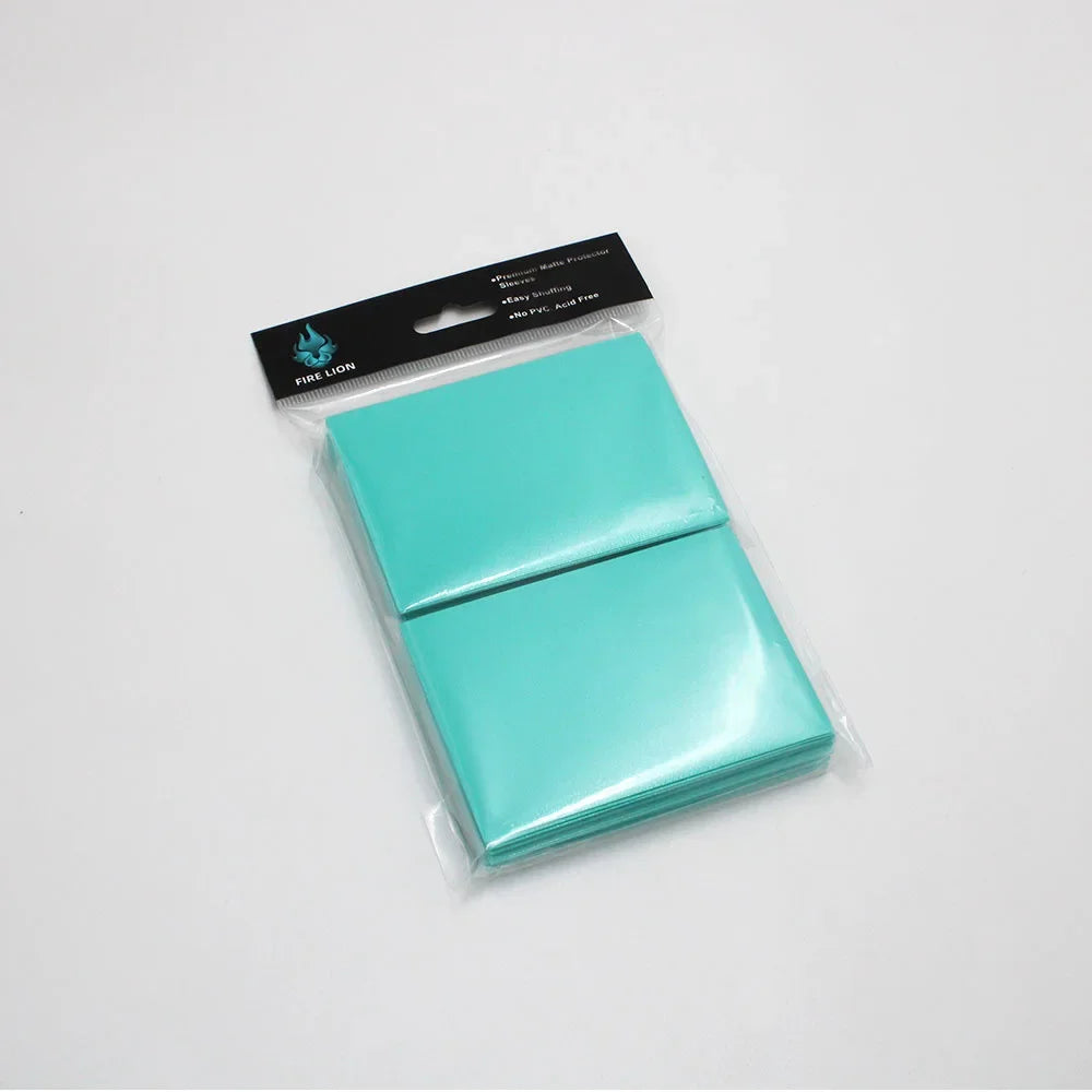 100PCS 66x91mm Matte Colorful Standard Size Card Sleeves TCG Trading Cards Protector Tarot Shield Board Games Magical Cover PKM