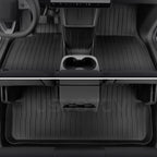 Tesla Model Y Standard 2025-2026 TPE trunk mat set, rear cargo + frunk options