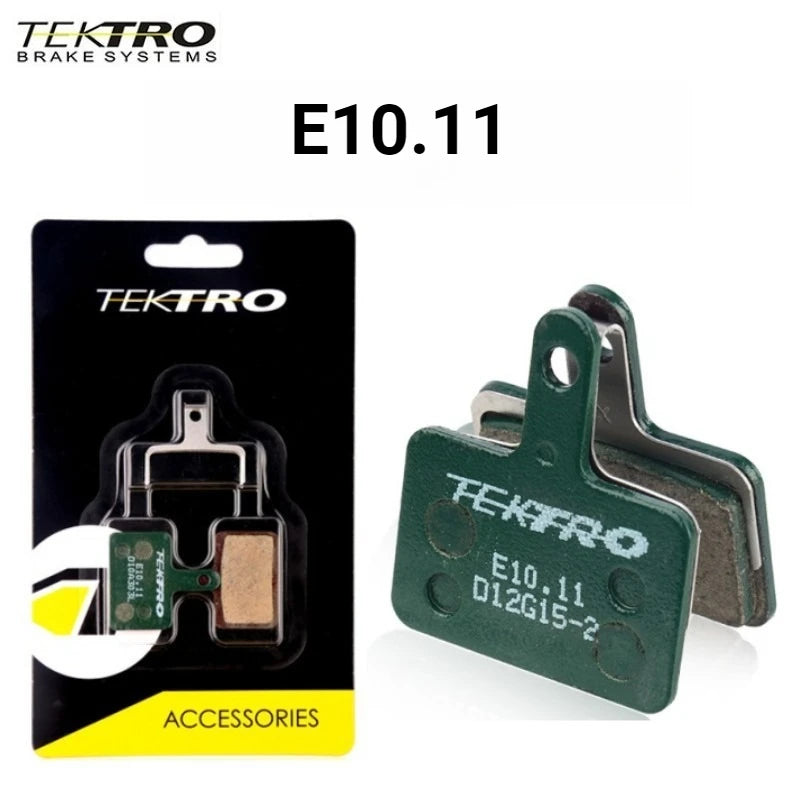 TEKTRO MTB Disc Brake Pads E10.11 High Braking Performance & Low Wear Brake Pad Thickness 2mm Bicycle Accessories