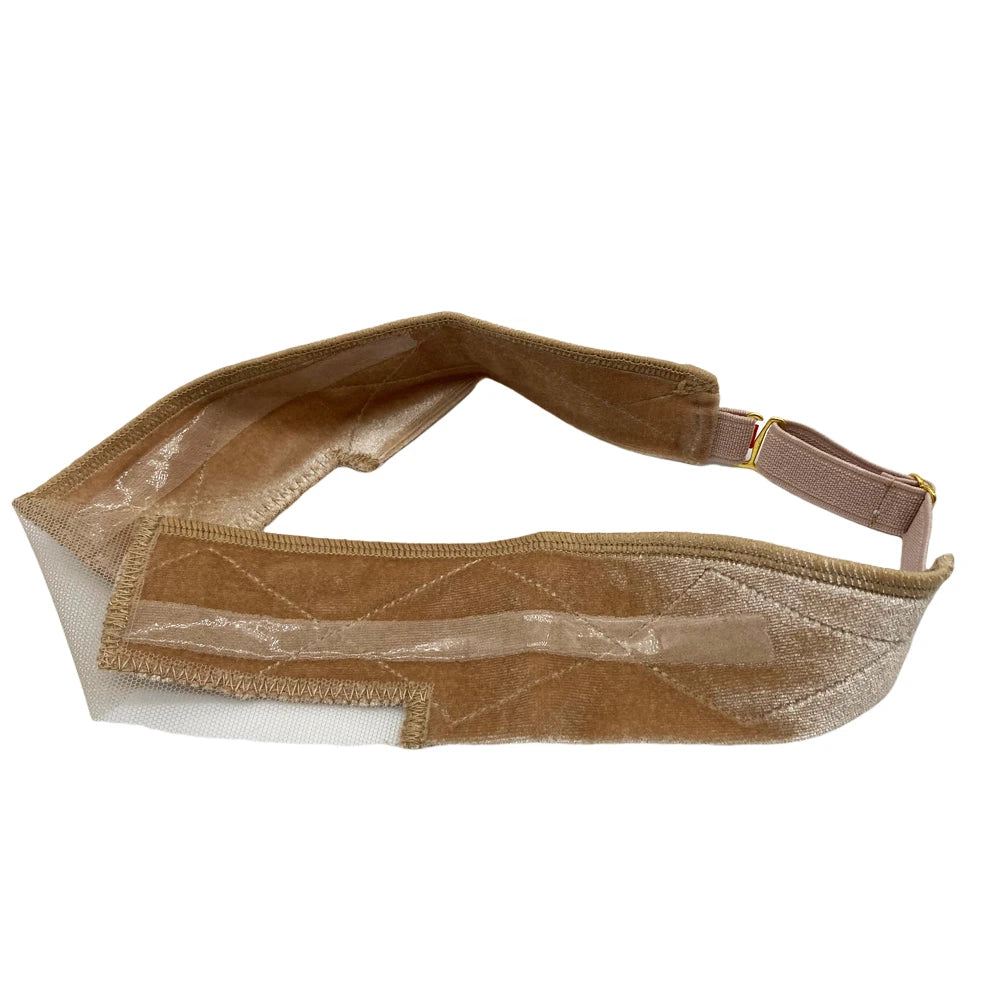 New Double-Sided Silicone Velvet Metal Buckle Anti-Slip Headband To Hold Wigs Wig Accessories