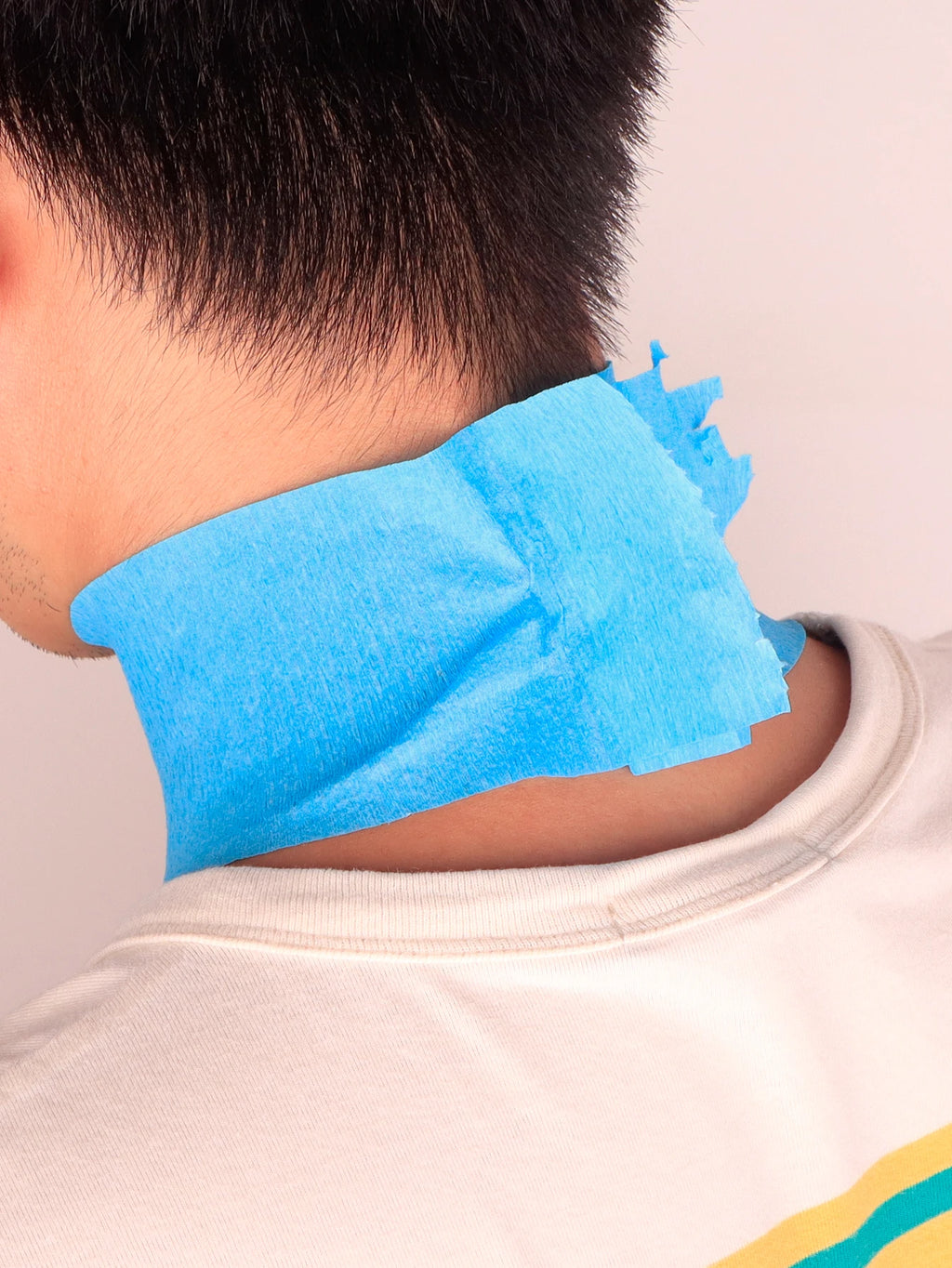 5Pcs/set Disposable Hairdresser Neck Strip Haircut Paper Barbershop Adjustable Hairdressing Collar Hair Salon Styling Tools