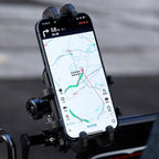 Motorcycle Phone Holder High Quality Vibration Dampener Motorbike Navigation Bracket Anti-Shake Bike Motorcycle Mobile Stand