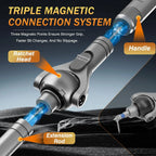 Galacok 40 in 1 Magnetic Ratchet Screwdriver Set, Multi-functional Wrench Set with 180° Adjustable Handle S2 Bits and Socket Set