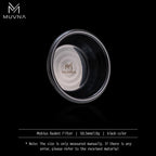 MUVNA Espresso Filter Basket 58mm 18g Micro Sieve 304 Stainless Steel, Silver