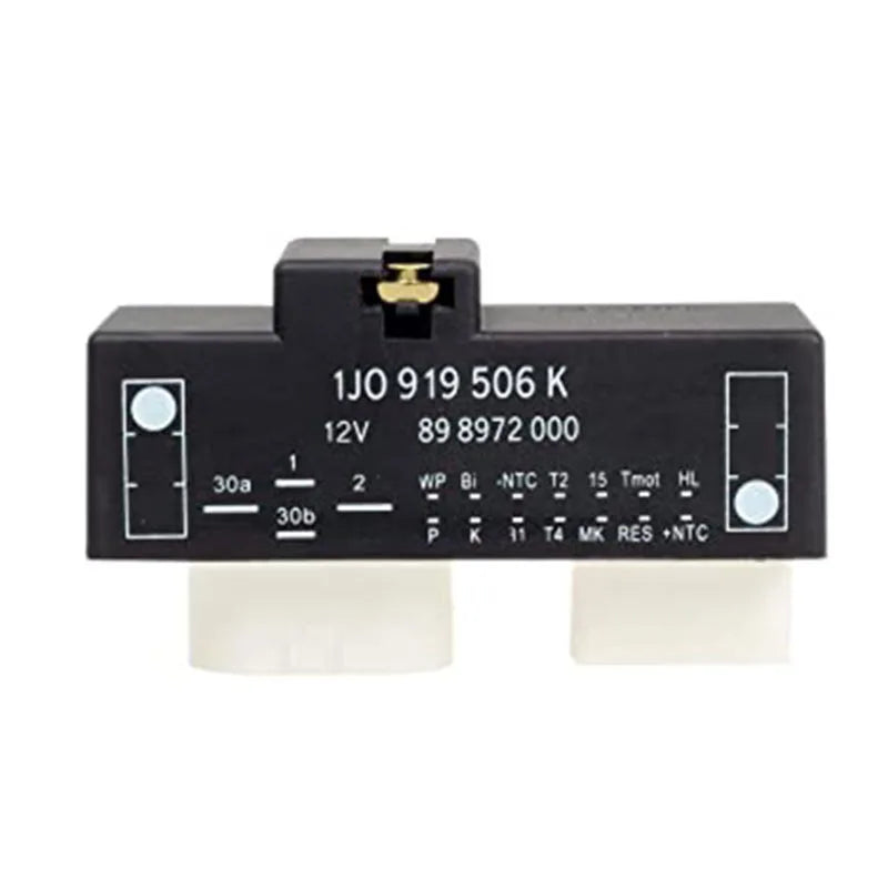 1PCS 1J0919506K Cooling Fan Control Relay Module 1J0 919 506 K 1J0 919 506K For VW Audi A3 TT Golf Jetta POLO Beetle MK4 Bora