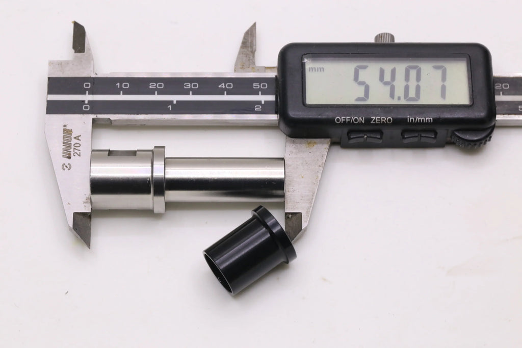 cycle rear shock TRUNNION MOUNT UPPER ADAPTER  standard eyelet Conversion to  trunnion mount