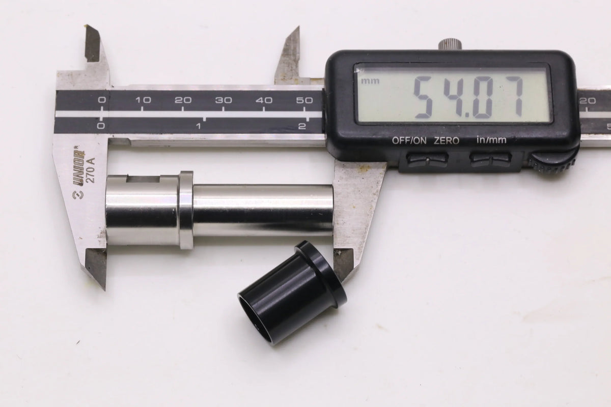 cycle rear shock TRUNNION MOUNT UPPER ADAPTER  standard eyelet Conversion to  trunnion mount