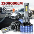 LED headlight bulb 12V/24V super bright, choose socket type (H1 H4 H7 H11 9005 9006 9007 9012 9008)