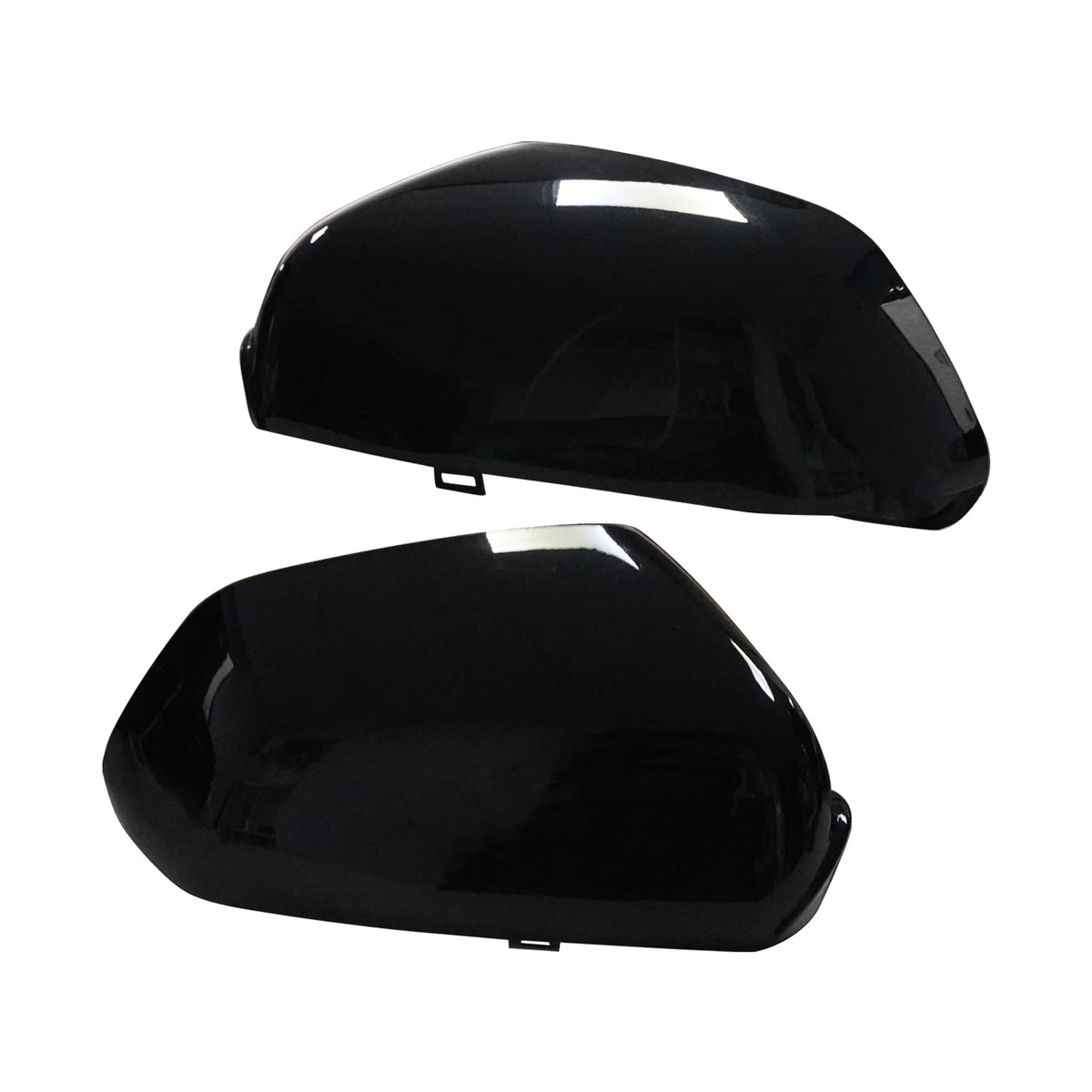 Wing Door Mirror Cover Caps Gloss Black for 2005-2009 VW Polo MK4 9N Hatchback