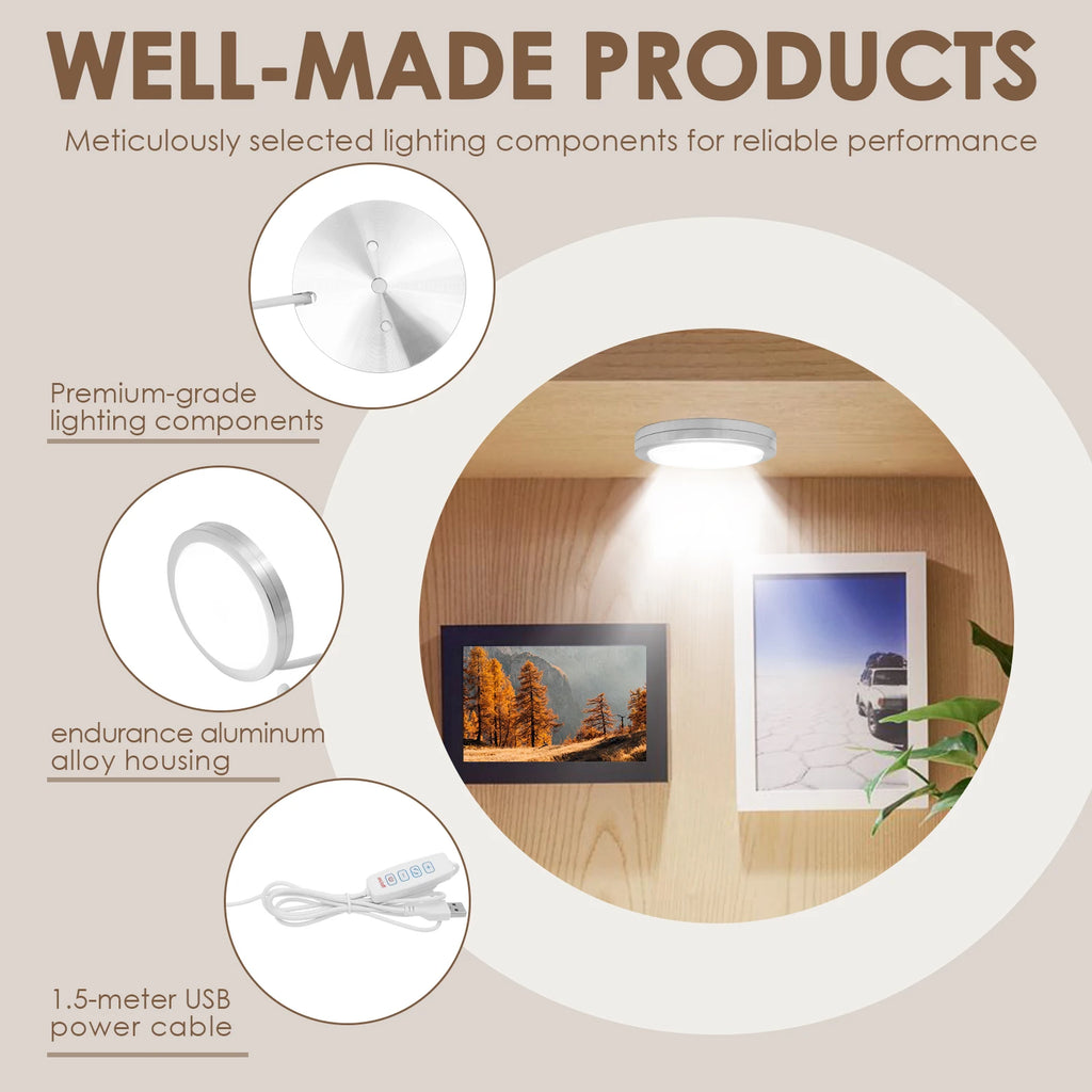 Bambu Lab LED Lamp Kit 001 Hardware Parts DIY Model Warm White/Cold White, 3pcs/5pcs/10pcs