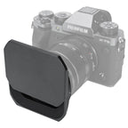 JJC Fuji 14/18-55 Metal Camera Lens Hood Sun Shade Compatible with Fujifilm XF14mm F2.8 R Lens & XF18-55mm F2.8-4 R LM OIS Lens