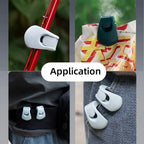Fishing Rod Holder Fixer Clip Portable Lure Rod Bundling Clamp Beach Fishing Pole Holder Fishing Tools Compact Fixer Holder