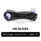 TOSEEK Carbon Stem12Degree Mountain Bike Stem 31.8mm Bicycle Handlebar Stems 70/80/90/100/110/120/130mm Black Gloss Bicycle Part