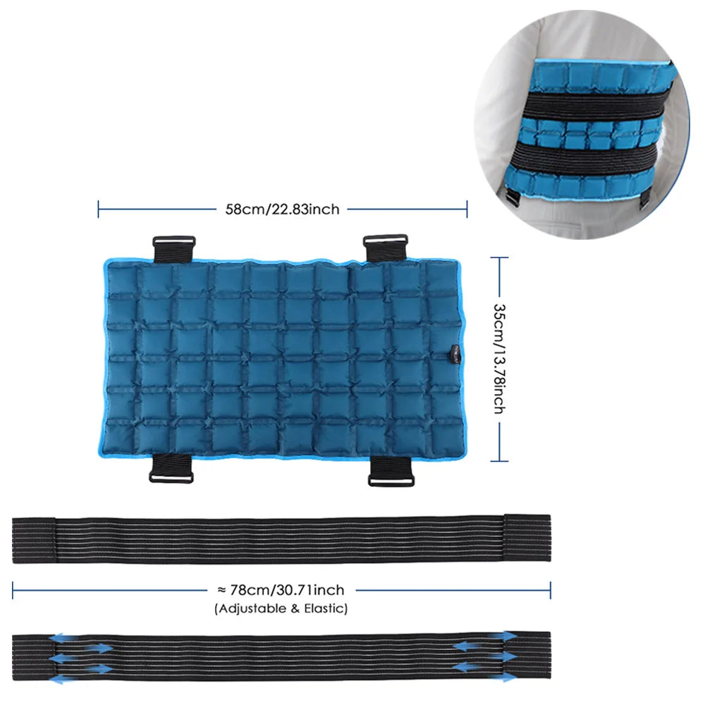 Reusable Big Ice Pack Cold Hot compress Self-Absorbing Water Back Pad for Shoulder Knee Joint Muscle Post-Operative Nursing Care