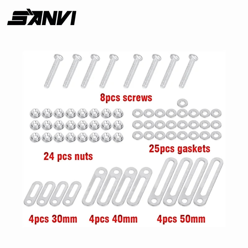 Modify Screws Kits Adpter for Projector Lens Hella 3R G5 Q5 LED HID Lens Connecting Plates Retrofit Tool Accessories