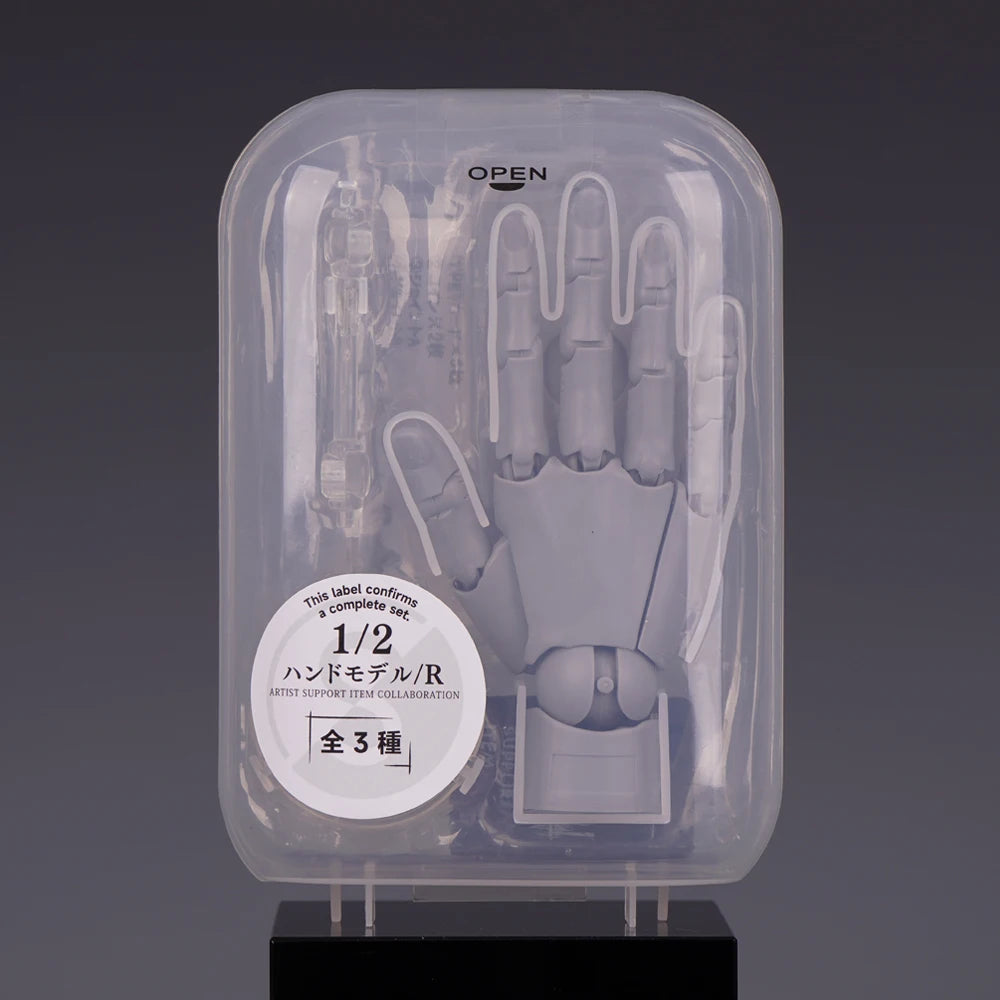 New 10.5cm Human Hand Model With Movable Finger Joints 1:2 Simulation Palm  Desktop Ornamenttoy Twisted Egg Surprise Blind Box