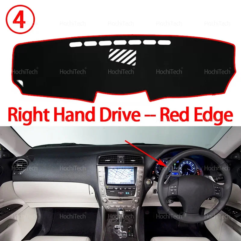 for Lexus IS250 IS300 IS350 2006 2007 2008 2009 2010 2011 Anti-Slip Mat Dashboard Cover Carpet Sunshade Dashmat Accessories