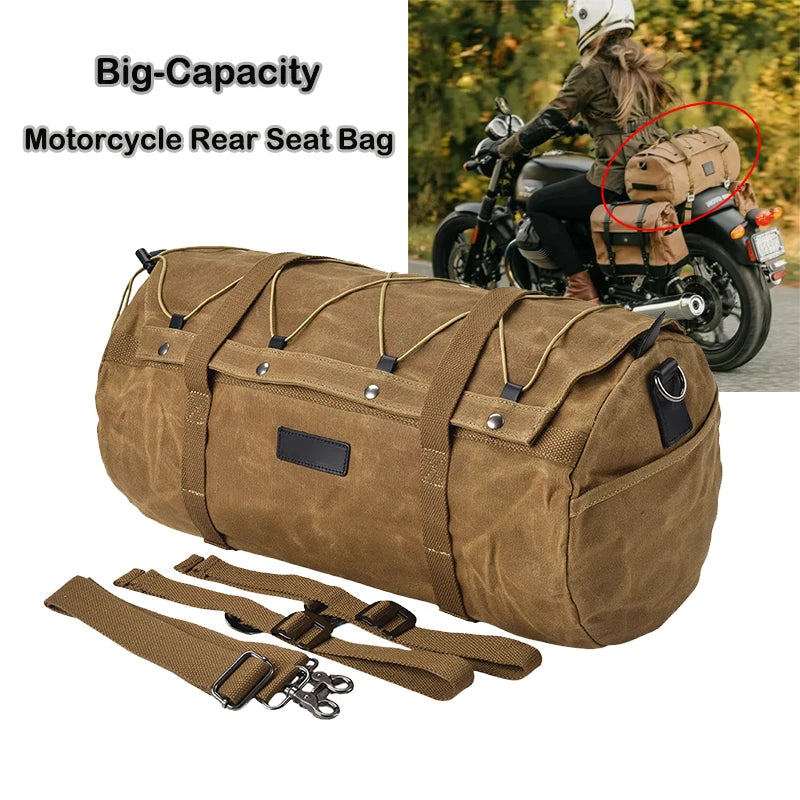 Motorcycle Rear Luggage Rack Bag For BMW/Yamaha/Honda/Harley Touring Universal Waterproof Post Travel package Cycling Travel Bag