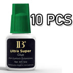 IBeauty Ultra Super IB Glue for Eyelash Extensions 5ml IB Green Cap False Lash Adhesive Makeup Tools Korea Supplies Cola