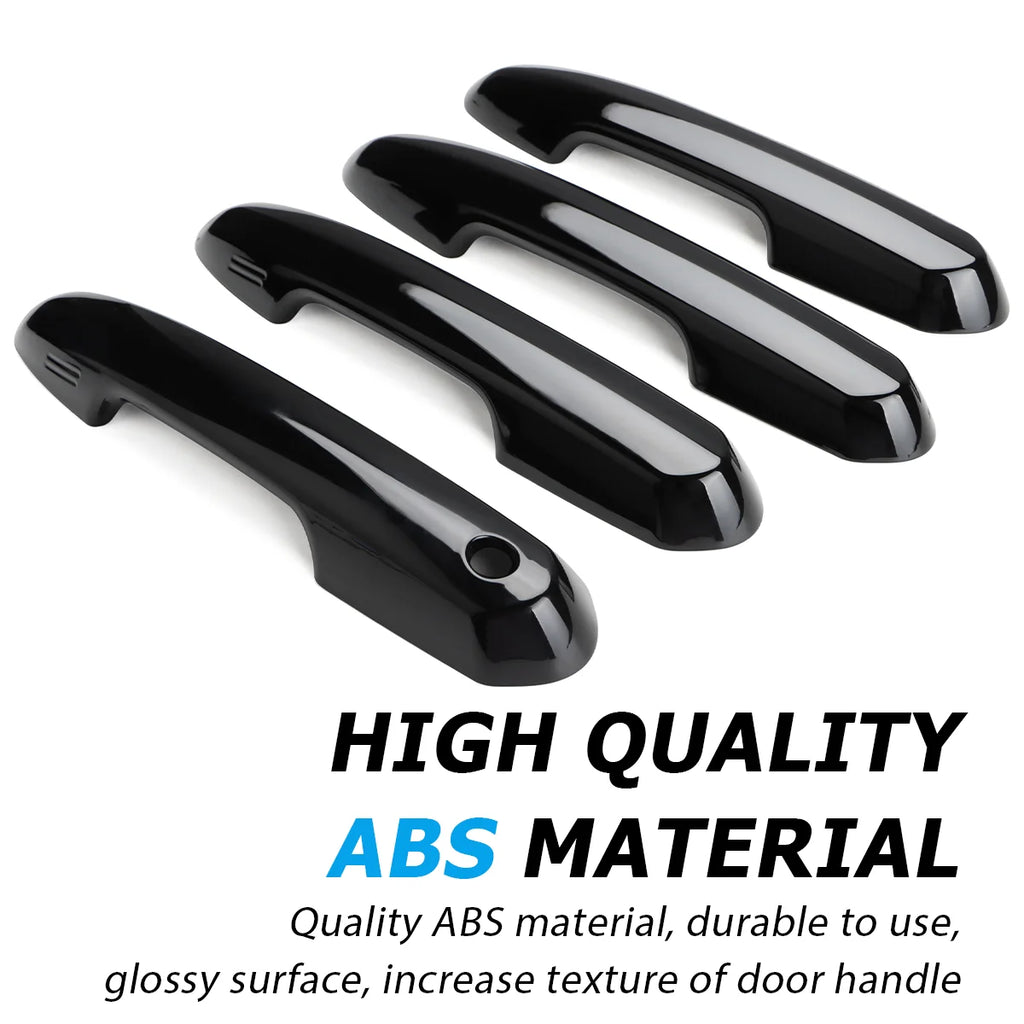 Car Door Handle Trim Covers for Toyota Highlander 2020-2025 Car Door Handle Protectors For Toyota Rav4 2019-2025 No Adhesive