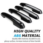 Car Door Handle Trim Covers for Toyota Highlander 2020-2025 Car Door Handle Protectors For Toyota Rav4 2019-2025 No Adhesive