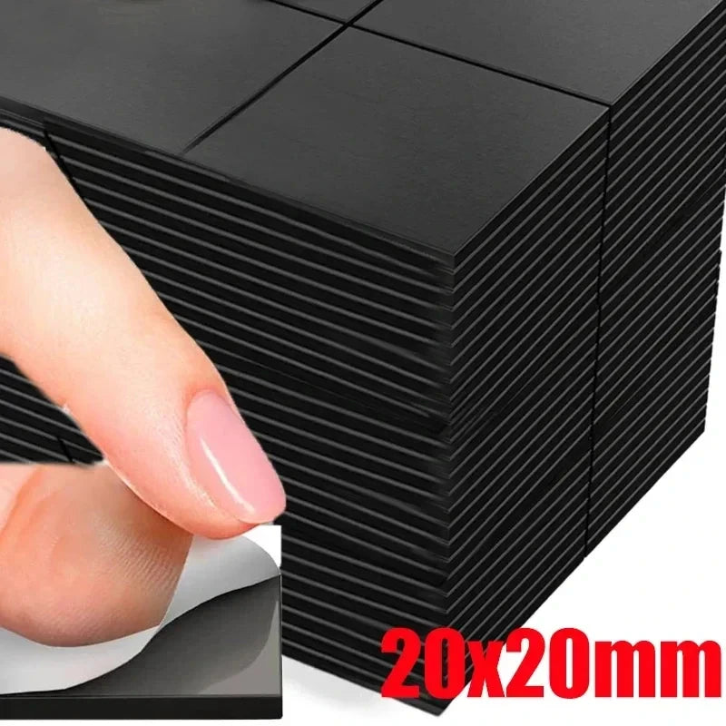 50-500pcs Magnetic Dot Sheet Square Round Self Adhesive Magnet Sticker for Household Refrigerator Office DIY Craft Soft Stickers