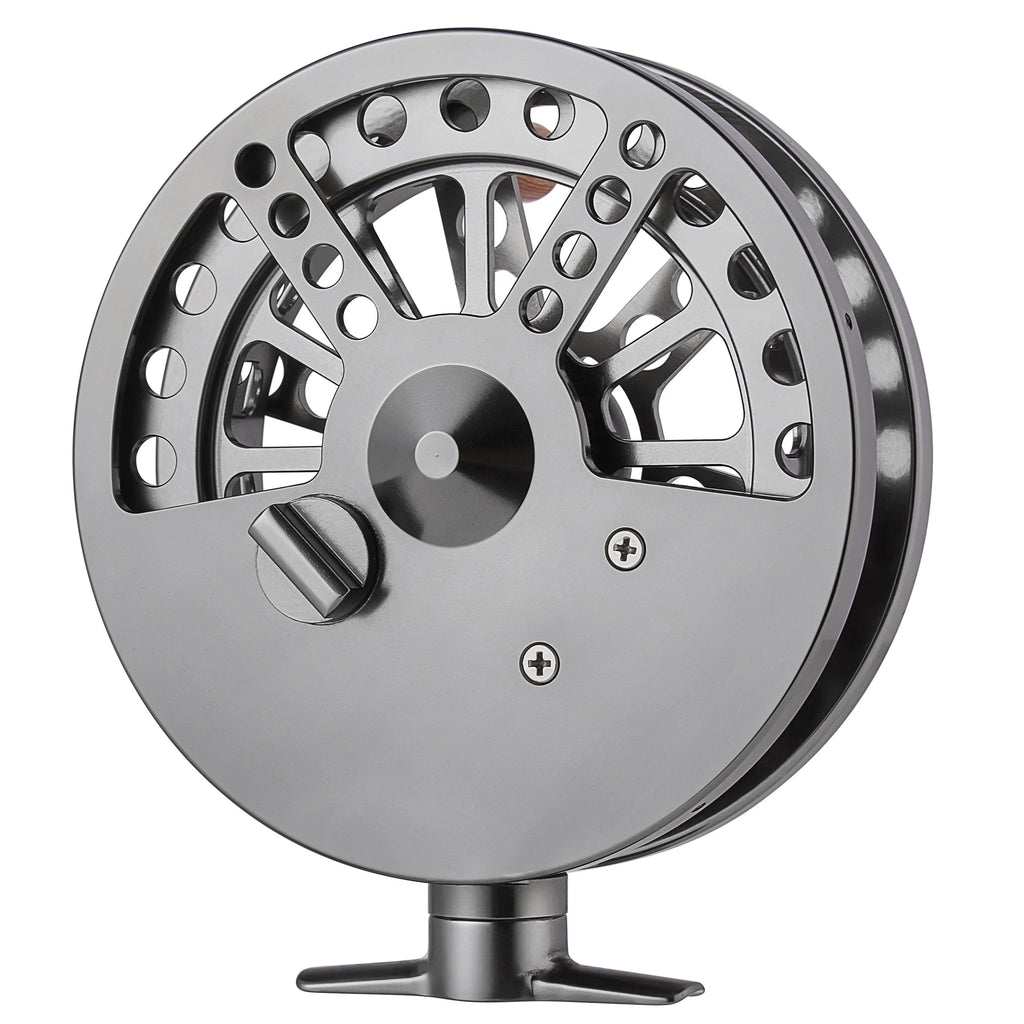 120mm 4 3/4 inch Centerpin Reel Float Reel Direction Changeable for Coarse Trotting Barbel Steelhead Salmon Float Fishing