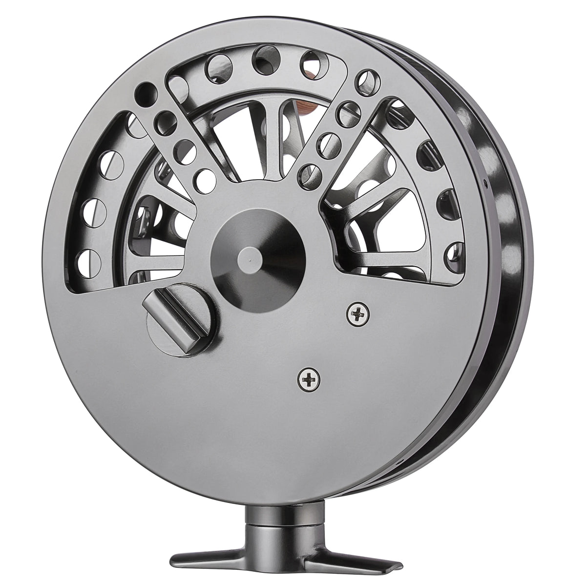 120mm 4 3/4 inch Centerpin Reel Float Reel Direction Changeable for Coarse Trotting Barbel Steelhead Salmon Float Fishing