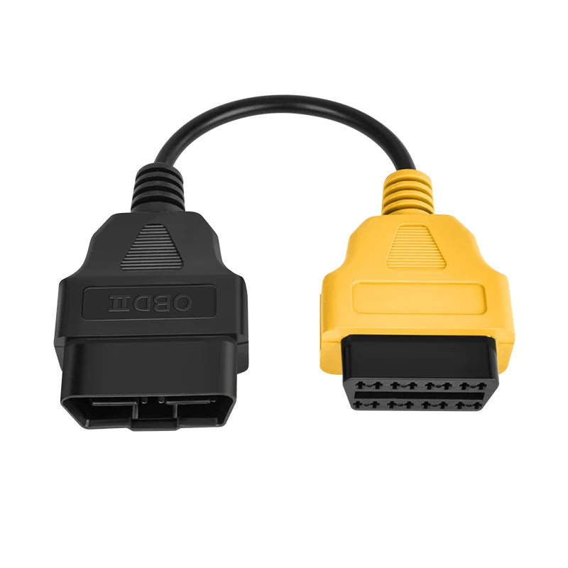Fiat Lancia MultiECUScan OBD2 ECU diagnostic cable connector set, 4pcs