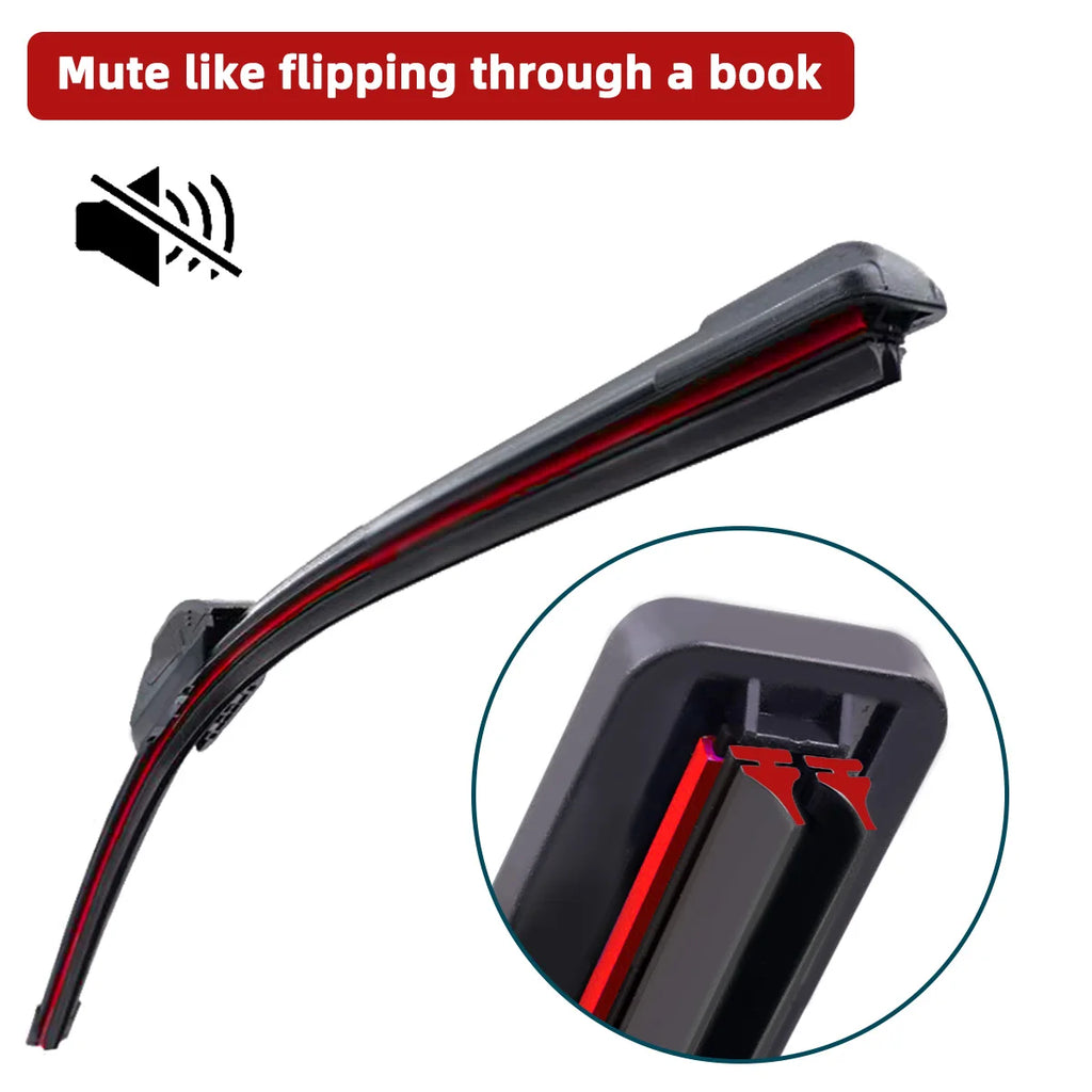 For MG ZS EV ZX ZST VS 2017-2024 24"+14" Front Windshield Wiper Blades Brushes Cutter Accessories 2019 2020 2021 2022