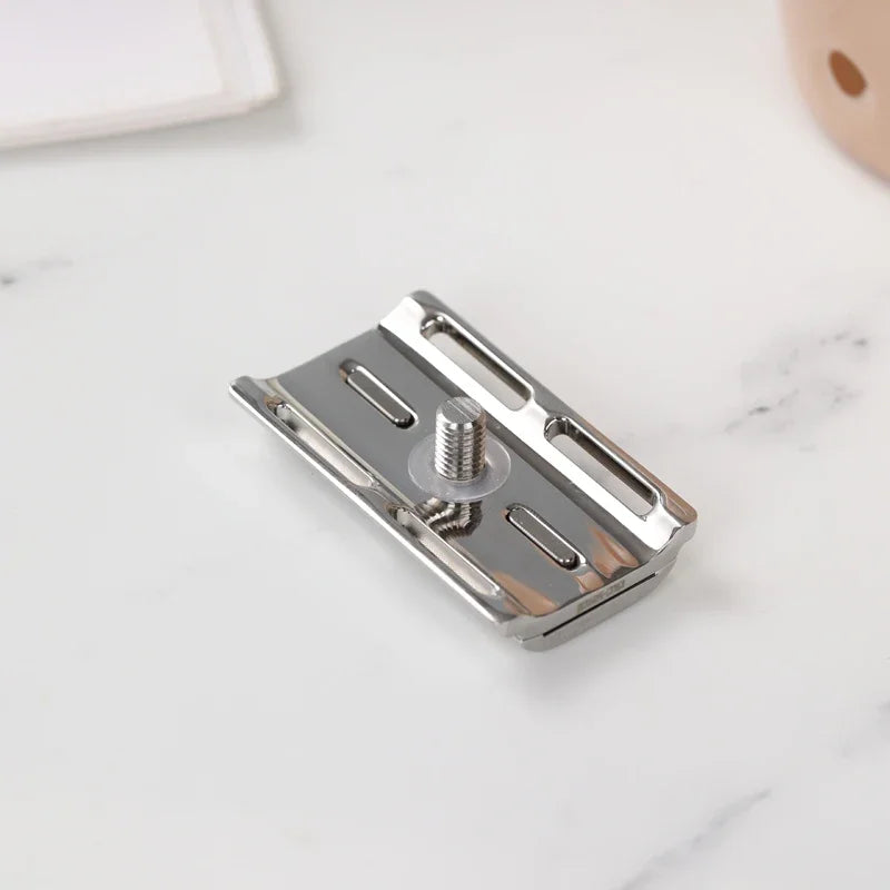 YAQI Ghost 90SB Safety Razor Head 316 Stainless Steel Polished 0.90mm Blade Gap for Smooth Shaving