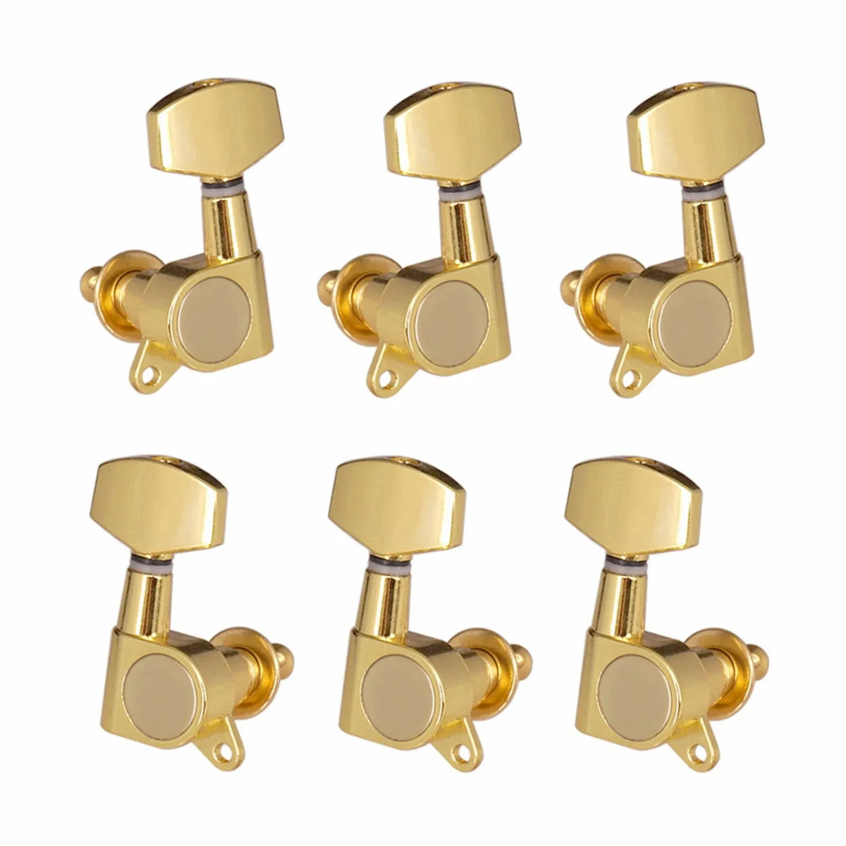 6 Pieces Guitar Tuner Pegs, Tuning Pegs Keys Machine Heads Set, Electric Guitar Tuning Keys, Locking Tuners for Guitar