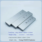 Infrared learning remote control for amplifier, aluminum alloy, 2-4 key styles