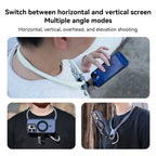 TELESIN Quick Release Magnetic Neck Mount Hold for Iphone 15 14 13 12 11 10 SAMSUNG XIAOMI Smart Phone Accessories