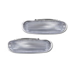 2pcs Car Front  Side Marker Parking Lights Light Housing Shells For VW Beetle 1998 -2005 No Bulb/Socket