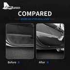 Suede For Subaru BRZ Toyota GR86 2021 2022 2023 2024 2025 Anti-kick Pad Sticker Leather Carbon Car Door Protection Accessories
